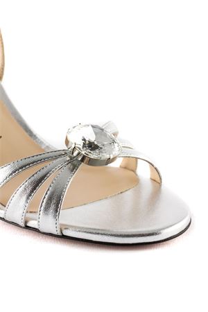 Sophie Luxor sandal in silver metallic leather ROBERTO FESTA | SOPHIELUXORSILVER